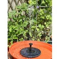 mini solar fontein zwembad vijver waterval fontein tuin decoratie outdoor vogel bad zonne energie fontein drijvende water