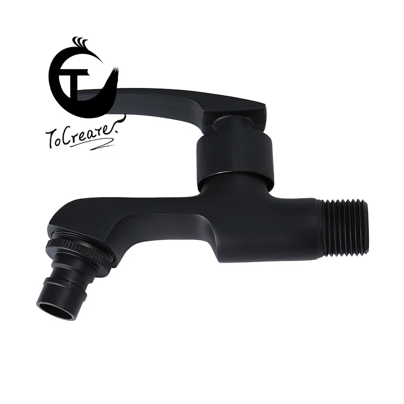 Смеситель для раковины в стиле ретро черный кран ванной комнаты с одной ручкой