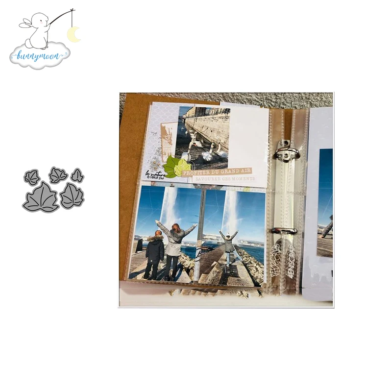 CH кленовый лист сшитый металлический режущий штамп сделай сам Скрапбукинг