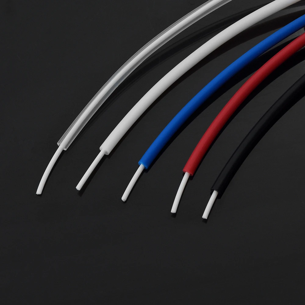 1 м ПТФЭ трубка Teflonto TL Фидер hotend Rostock Bowden экструдер 75 мм Филамент ID 2 OD 4