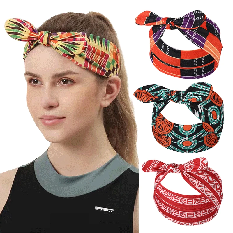 

Exotic New Popular Color Matching Plaid Hairband Wash Face And Ears Adult Hairband 95 Polyester 5 Spandex Hair Accessories