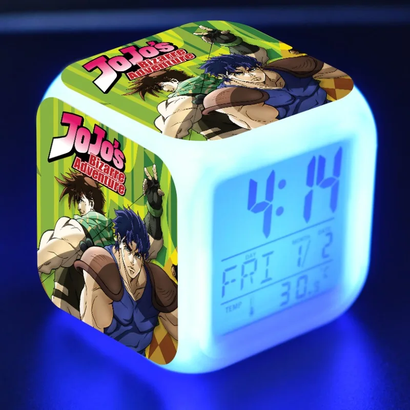 

Adventure Аниме фигурки Juguetes светодиодный Красочные стетящиеся волосы светильник будильник Janpan Manga мультфильм движущиеся и игрушечные фигурки