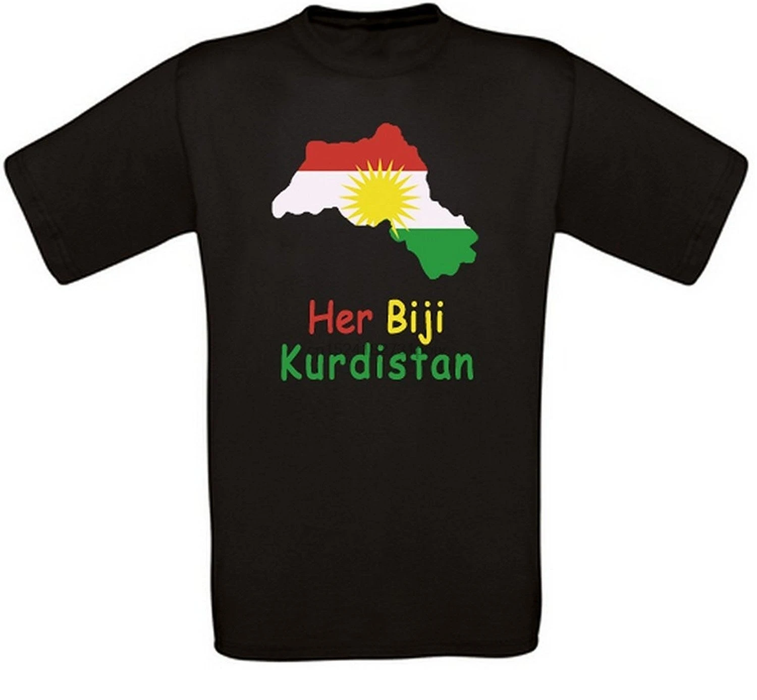 Высококачественная футболка Her Biji Kurdistan YPG Rojava Kurde Kobane|Мужские футболки| |