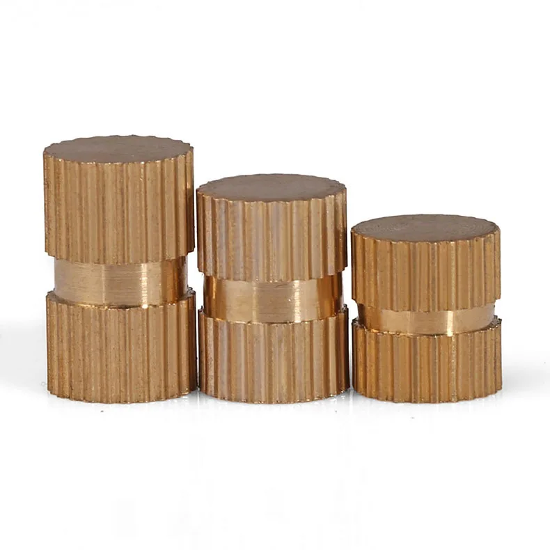 Латунная инжекционная гайка интерфейсное отверстие однопроходная медная
