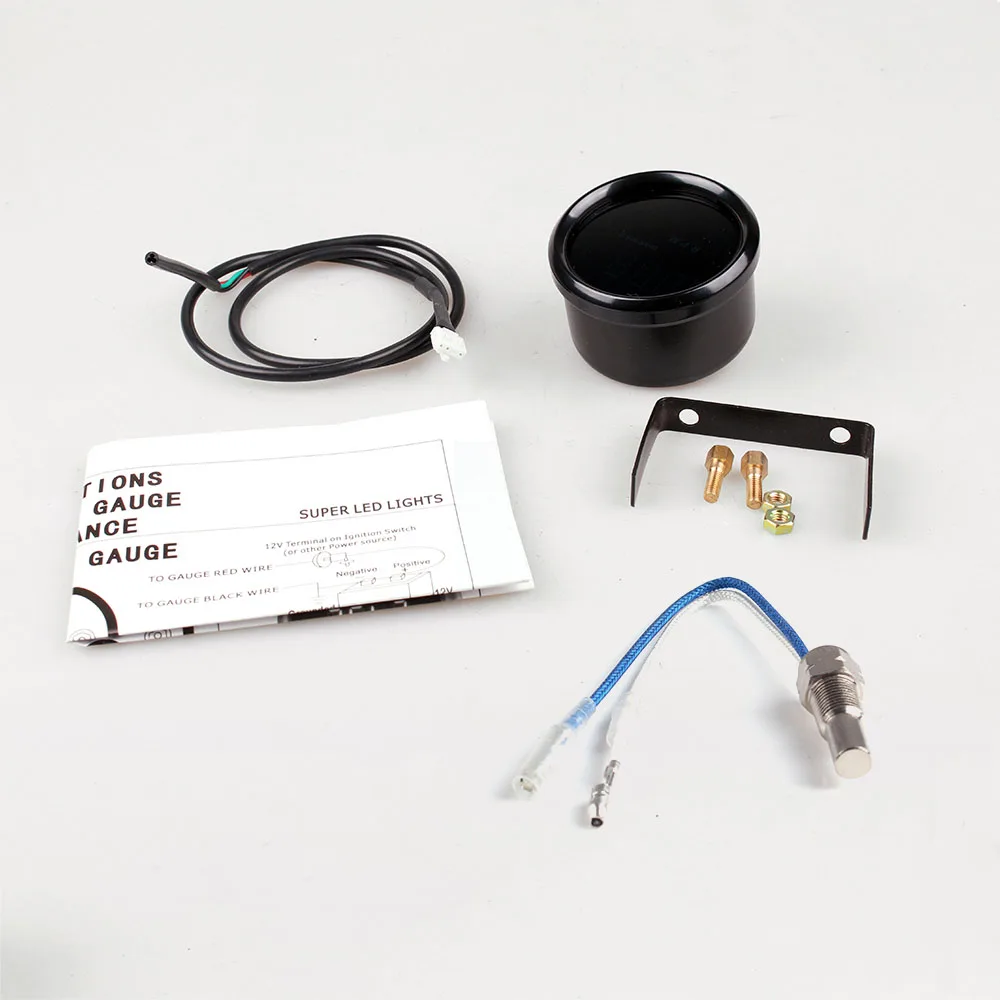 52 мм 2-дюймовый светодиодный дымчатый объектив 30-160 градусов по Цельсию датчик