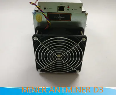 Шахтер ANTMINER D3 19GH/s 1200 Вт на стене (без источника питания) BITMAIN X11 dash mining machine can MINER BTC on