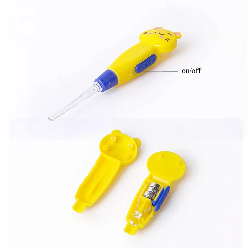 Новый Модный Набор сменных инструментов для чистки ушей из АБС пластика взрослых