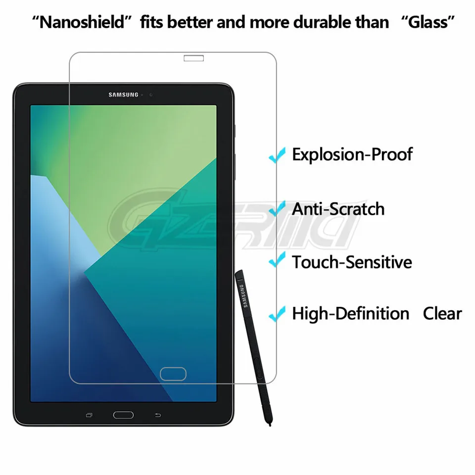 Детский чехол для samsung Tab A A6, 10,1 дюймов, P580, P585, силиконовая прочная Противоударная подставка, чехол с ремешком на руку, чехол для планшета+ ручка