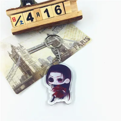 15 Аниме Тянь Гуань Ci Fu брелок Xie Lian Hua Cheng He Xuan акриловый брелок милый мультфильм кулон брелок ювелирные изделия подарок llaveros - Цвет: 15