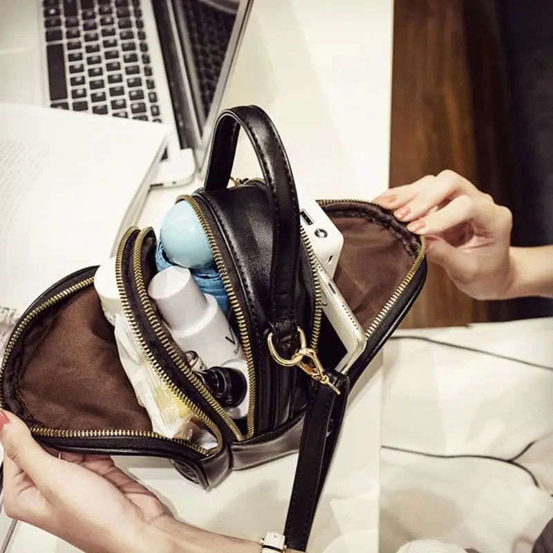 

Fashion Women All-match Rhombus Handbag Leather Phone Pouch Shoulder Bag Satchel Tote Purse Top Handle Bags