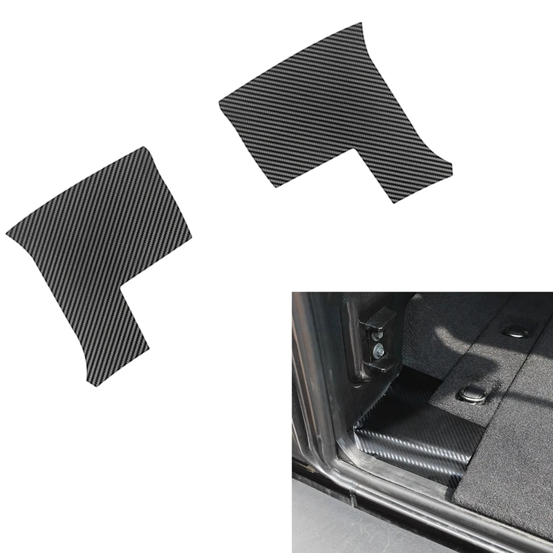 

Car Trunk Door Sill Entry Guard Decal Decoration Cover Stickers for Jeep Wrangler JL 2018 2019 2020 2021 Accessories