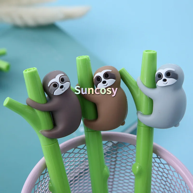 36pc 0.5mm Cute Kawaii Tree Animals Gel Pen Signature Pens for Office School Writing Supplies Stationery Gift Papelaria Escolar |