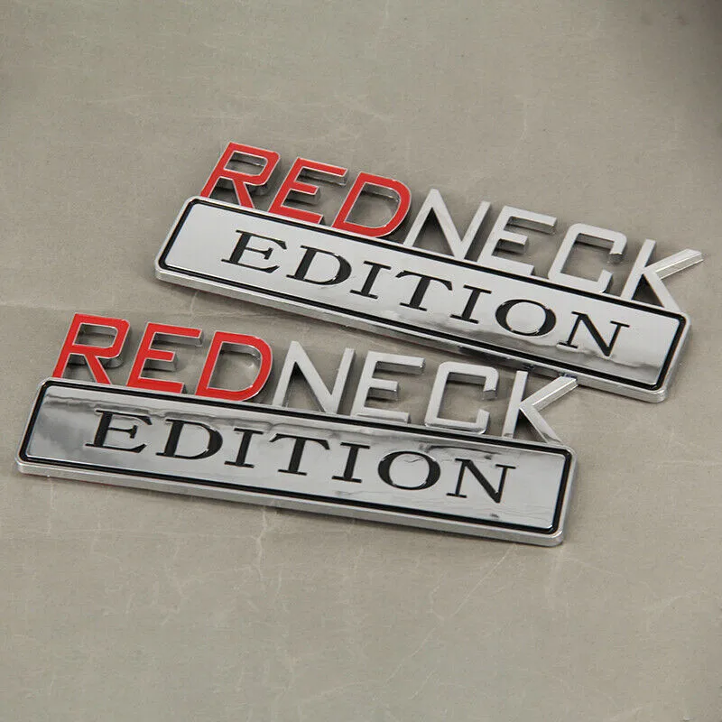 

Silver Black Car Sticker Zinc Alloy Replacement Accessrories Decal Parts