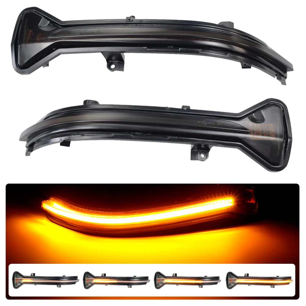 

Scroll LED Dynamic Turn Signal Light For BMW 5 6 7 8 3 Series G38 G30 G31 G11 G20 M5 Side Mirror Flashing Light Repeater Blinker