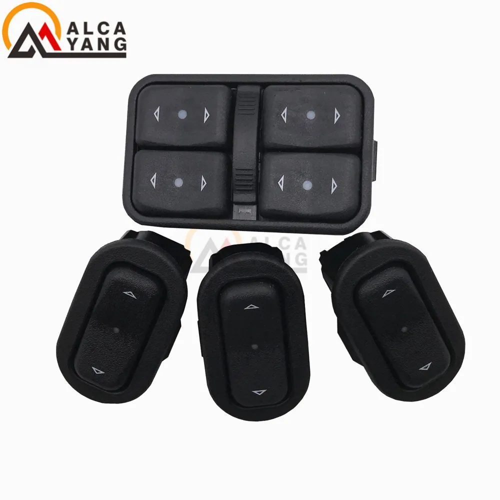 

Кнопка переключения стеклоподъемника Master 90561086 6240106 90561388 для Vauxhall Opel Astra G Zafira A 1998 - 2004 2005