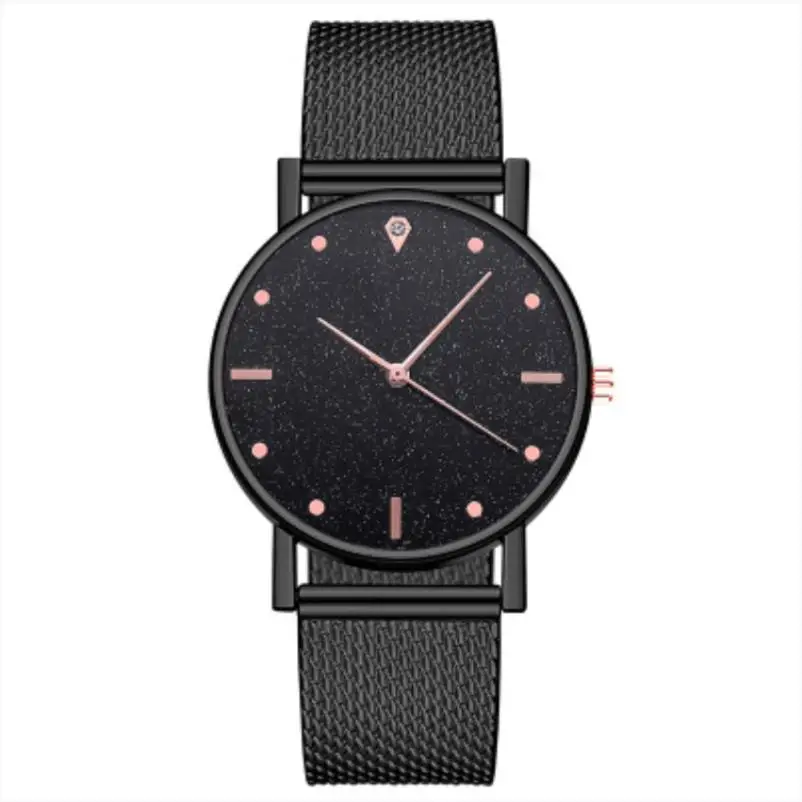 

Direct Selling Starry Sky Women's Watch Silicone Mesh Strap Watch Ladies New Gypsophila Quartz Ladies Fashion Watch Watch