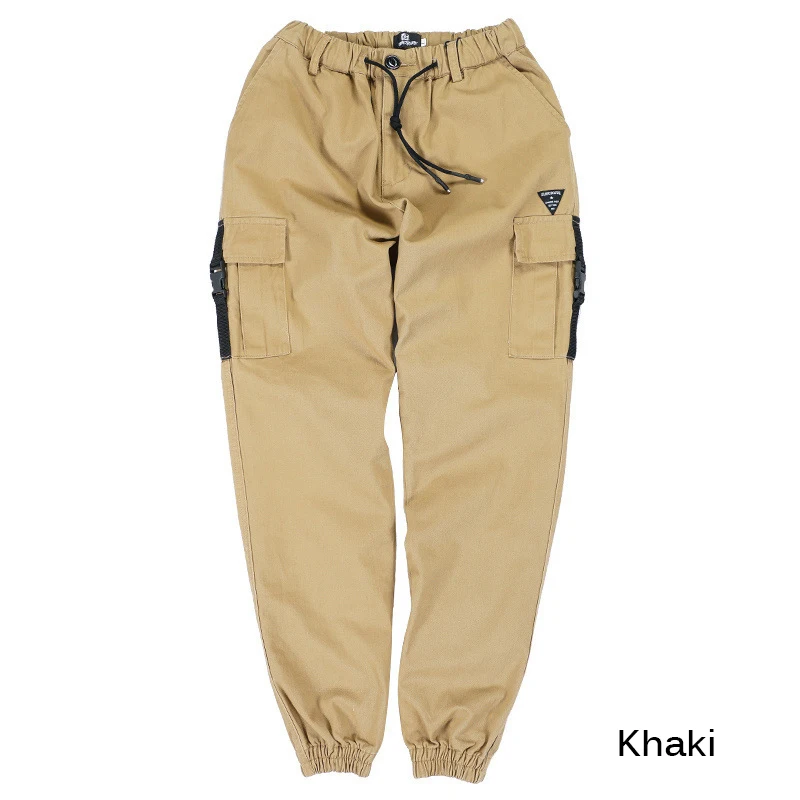 

Fashion Streetwear Men Jeans Casual Loose Fit Big Pocket Cargo Pants Homme Slack Bottom Harem Trousers Hip Hop Pants Men Joggers