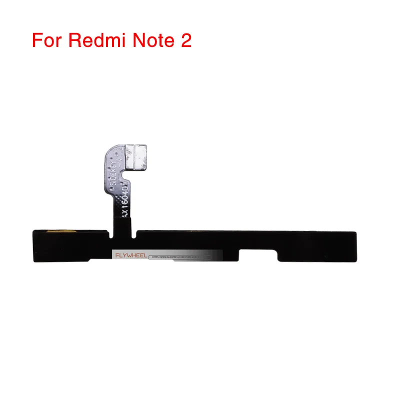 10 шт./лот кнопка регулировки громкости замена гибкого кабеля для Xiaomi Redmi Note 2 3 3G 4 4X