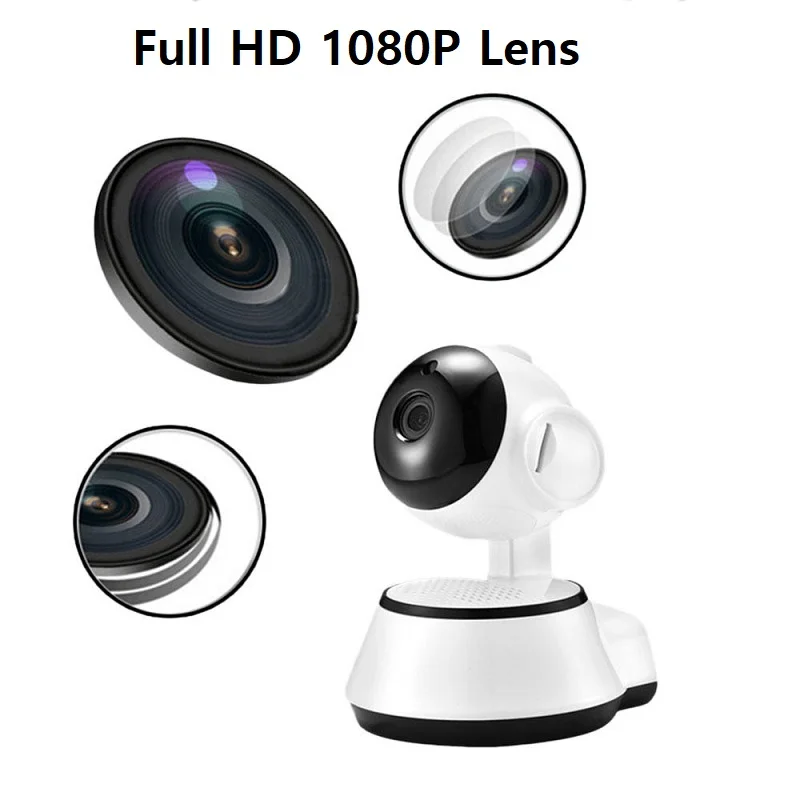 1080P WiFi IP Camera Baby Monitor PTZ Wireless XiaoVV Q6S MiHome App Home Security Two Way Audio Motion Detection Night Vision |