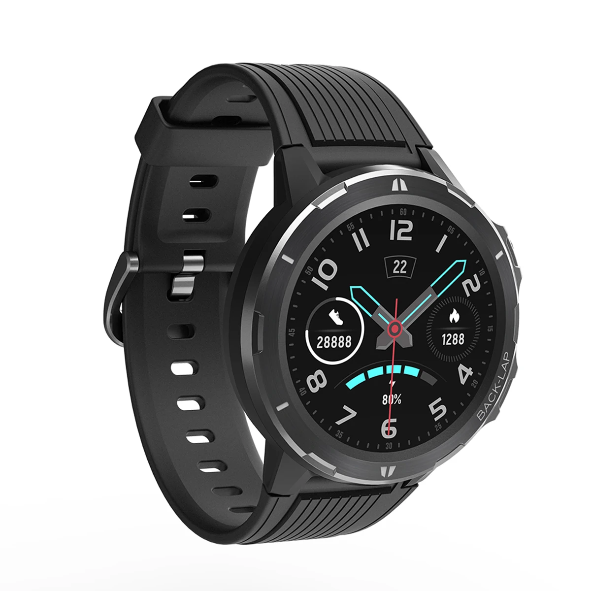 UMIDIGI Uwatch GT Смарт-часы 5ATM водонепроницаемый BT5.0 монитор сердечного ритма во время сна фитнес-трекер Шагомер Шаг Калорий умные часы - Цвет: Черный