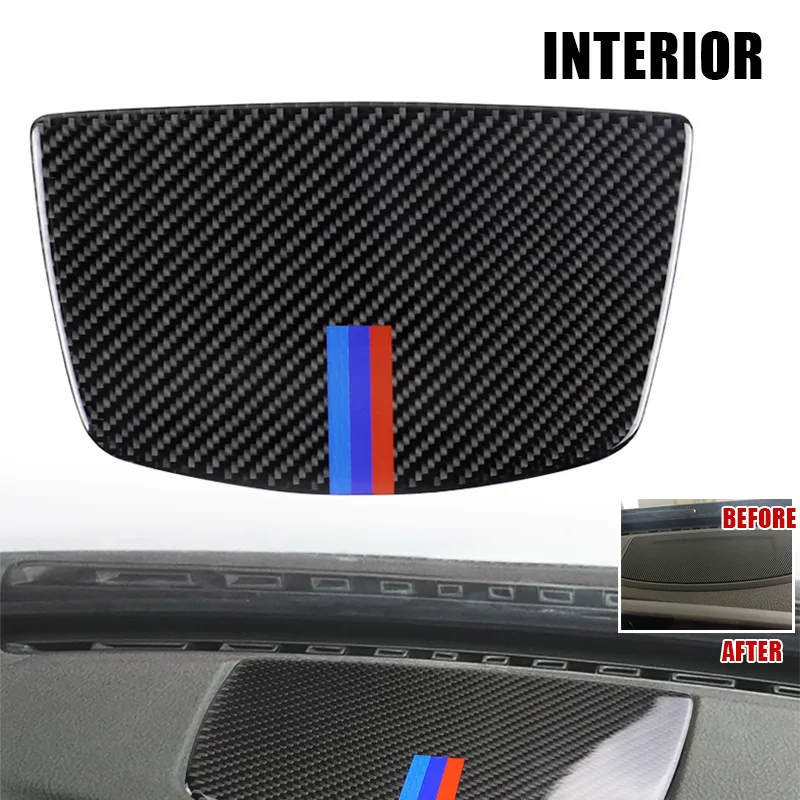 Автомобильный инструмент Динамик Панель рамка наклейка углеродного волокна