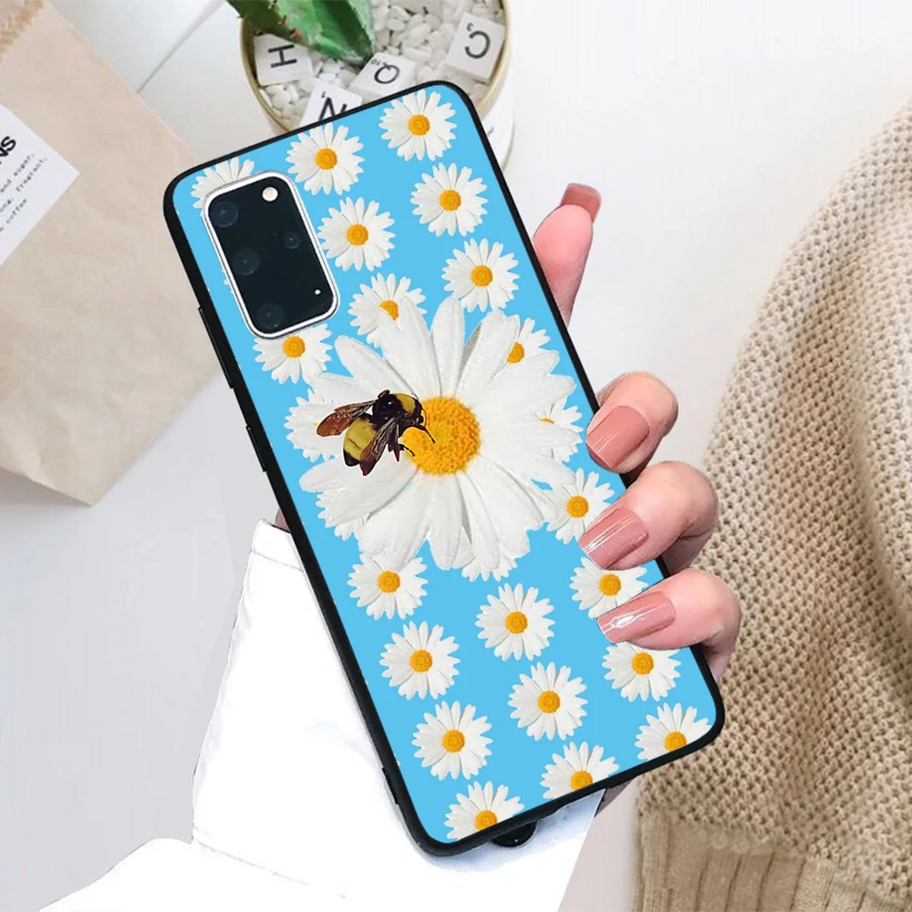 

For Samsung Galaxy Flower Boy Soft TPU Black Border Samsung Galaxy Case