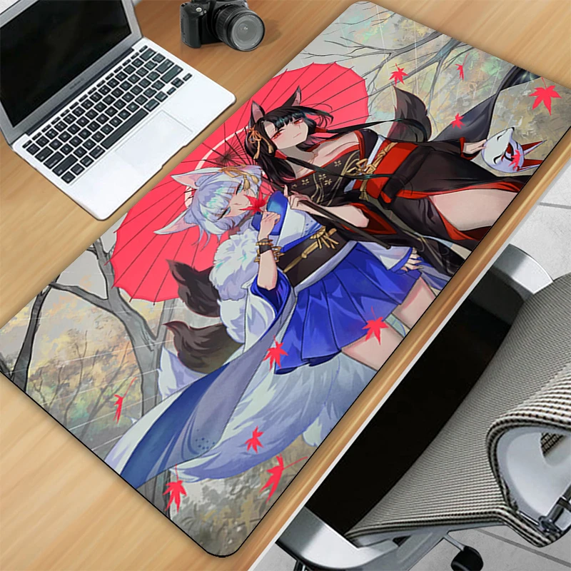 

Mouse Gamer Xxl Pad Azur lane Anime Mat Mats Long Full Pc Extended Custom Big Mousepepad Carpet on the Table Gaming Desk Pads