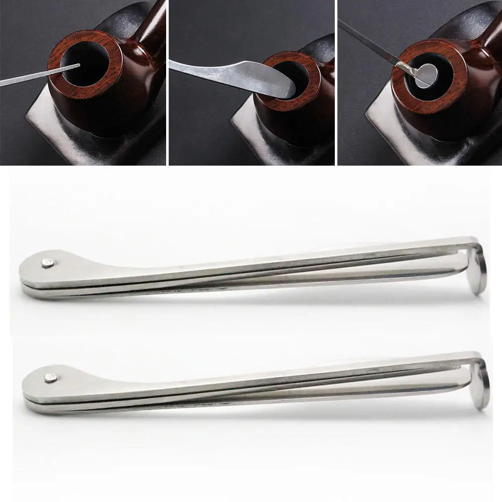 3 в 1 сопло пылесоса вскрытия трубка для курения табака Нержавеющая сталь