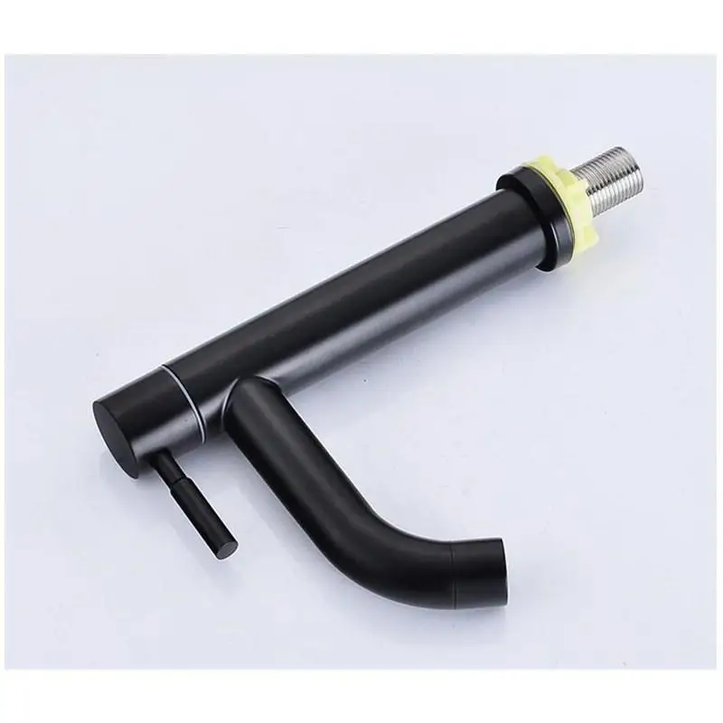 Смеситель для раковины из нержавеющей стали 304 черный|Смесители бассейна| |