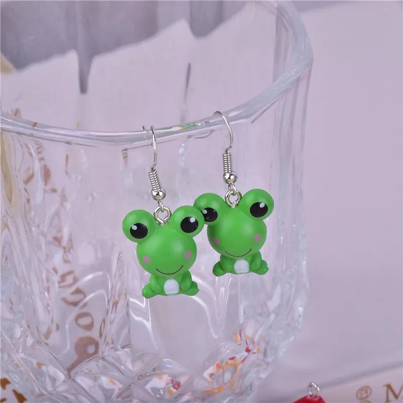 Подвески из эпоксидной смолы в виде лягушки 10 дюймов серьги браслет сделай сам