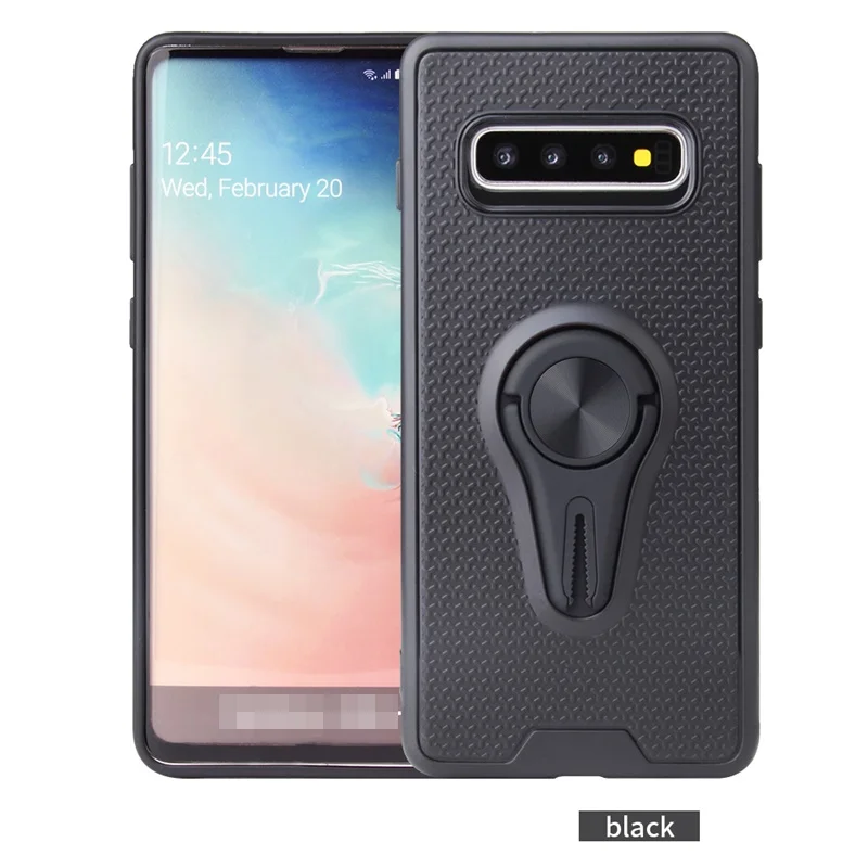 Чехол для samsung Galaxy S8, S9, S10 Plus, Note 8, Note 9, Note 10 Plus, 5G, S10e lite, чехол, кольцо на палец, подставка, магнитный кронштейн, мягкий чехол