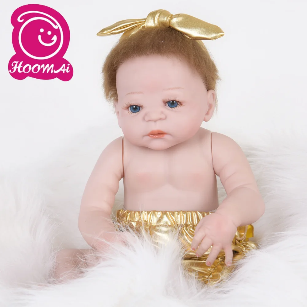 Кукла реборн Силиконовая Водонепроницаемая виниловая детская игрушка