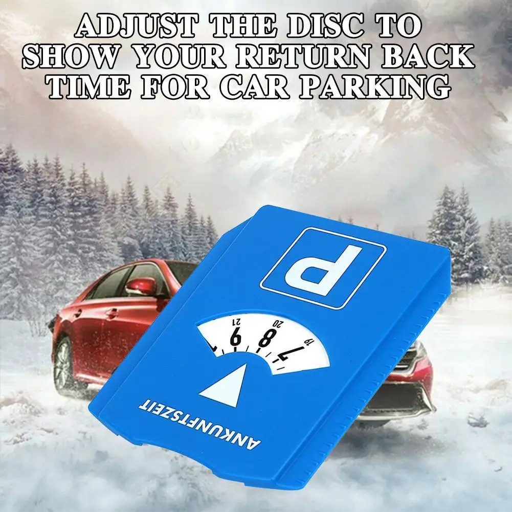 

Multifunctional timed stop sign ice scraper remover removal display shovel windshield car return time time attention C Q2P2