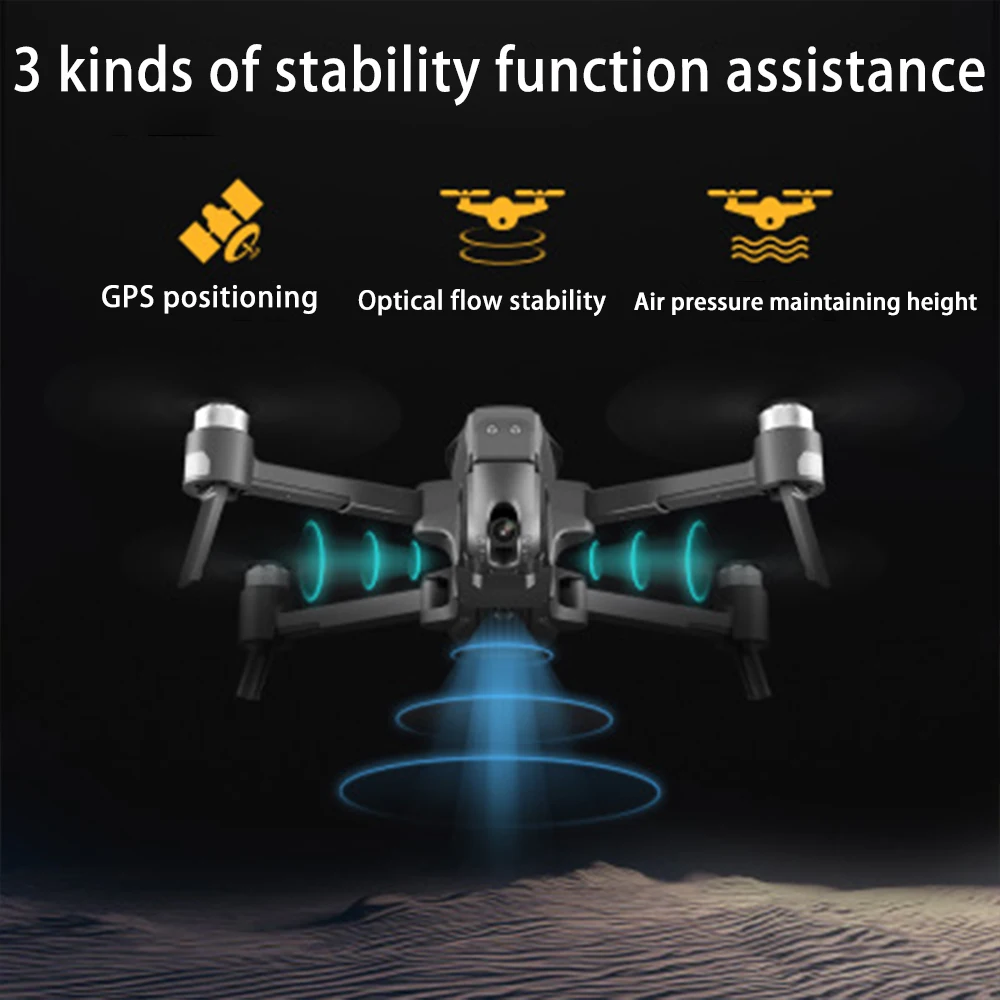 Фото Профессиональный Квадрокоптер D4 GPS FPV 600 м Wi Fi Дрон с камерой 4K HD бесщеточный Профессиональный Квадрокоптер D4 GPS FPV 600 м Wi Fi Дрон с камерой 4K HD бесщеточный