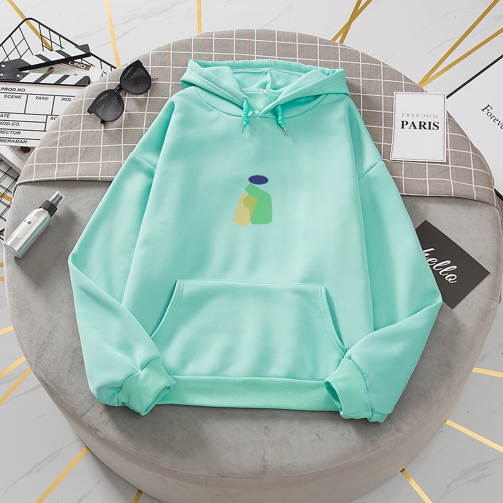 

New Graphic Hoodie Pullover Oversize Sweatshirt Women Soft Long Sleeve Pocket Warm Streetwear Harajuku Long Sleeves Sweatsuit