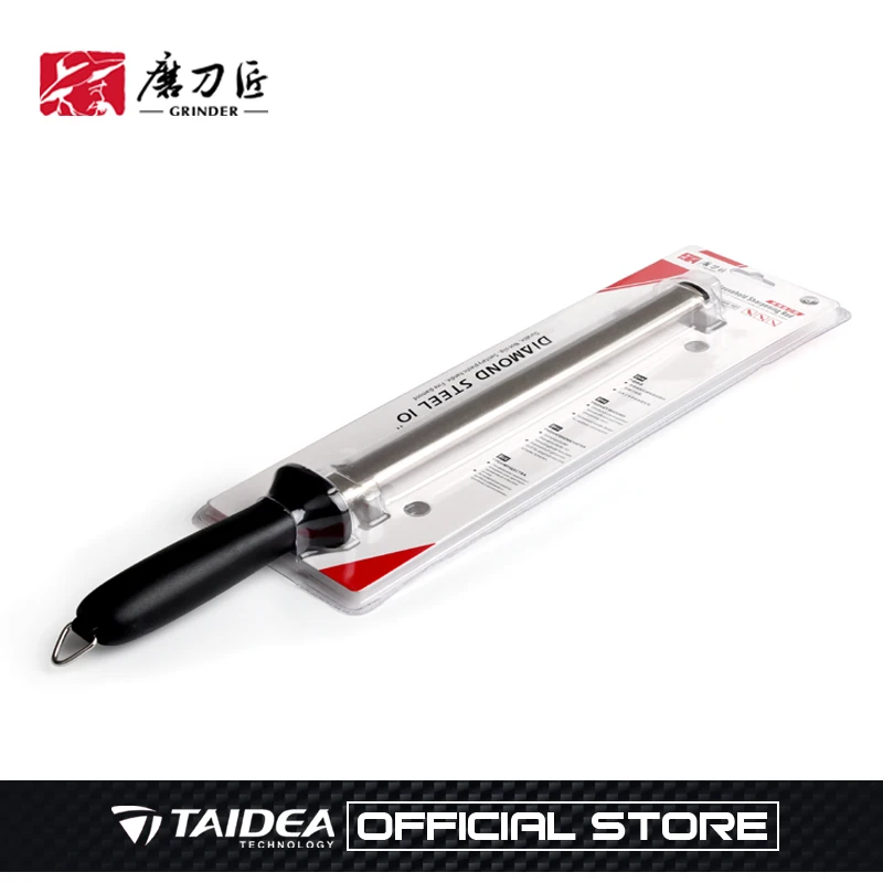 

GRINDER Sharpening Steel Steel Kitchen Knife Sharpener afilador de cuchillos Professional Diamond Knife Tool TAIDEA musats