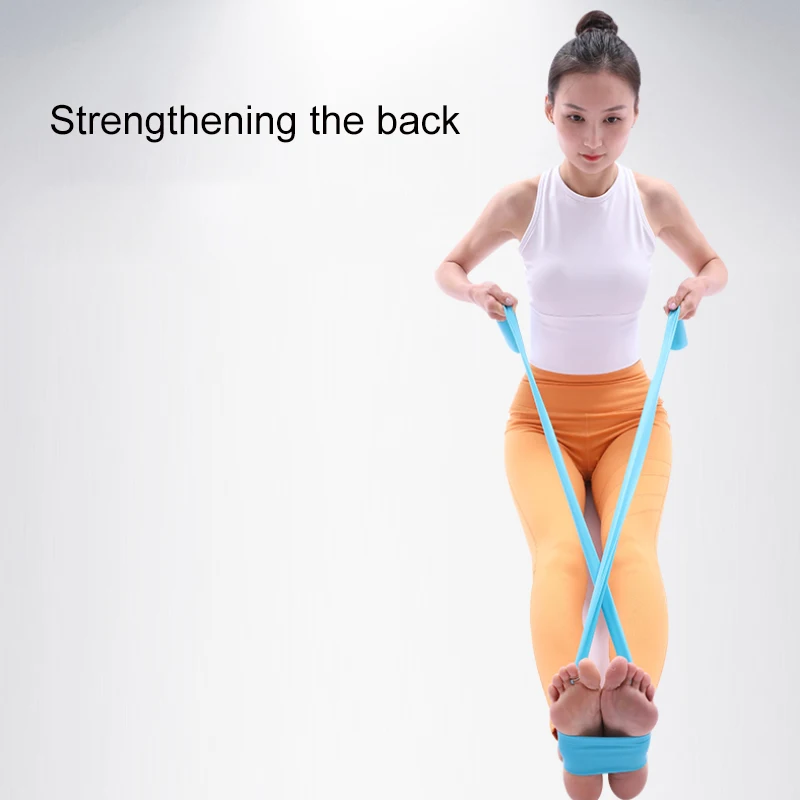 Эластичные резинки растягивающиеся фитнес-оборудование Тяговая веревка силовая