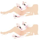 Вибратор для стимуляции точки G на присосках, для клитора