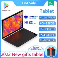 2022 global version 10 1 inch android 10 tablet pc 6gb ram 128gb rom mtk6797 tablets 19201200 4g lte phonecall tablets