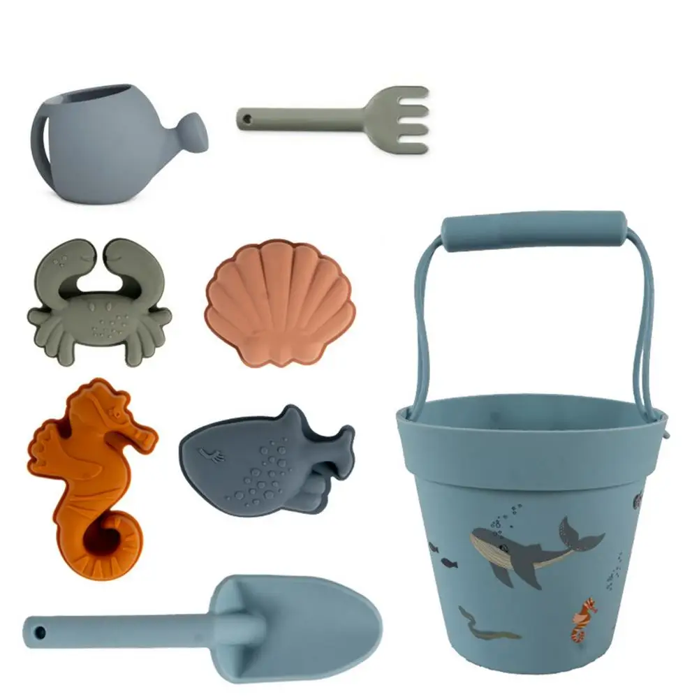 Детские пляжные игрушки для детей 8 шт. детский летний песочный инструмент