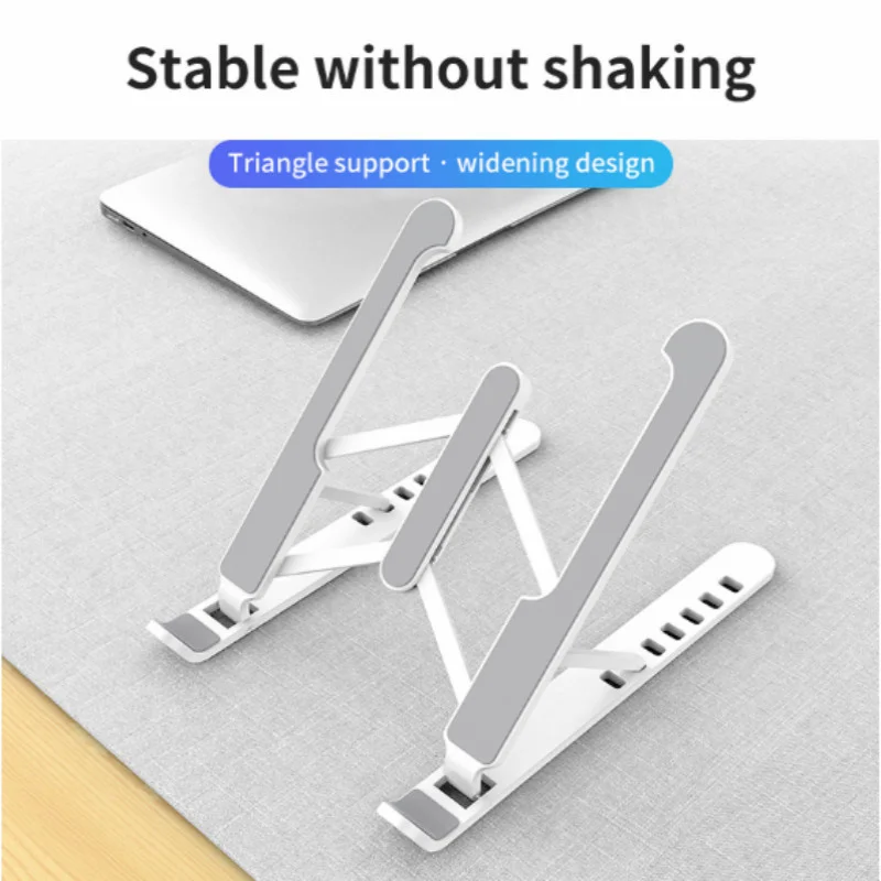 

Adjustable Foldable Laptop Stand Non-slip Desktop Laptop Holder Notebook Stand SFor Notebook Macbook Pro Air IPad Pro DELL HP