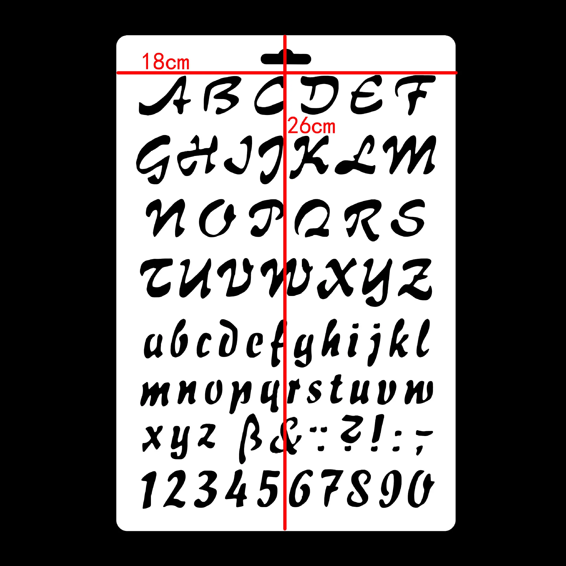 4 шт./компл. А4 Алфавит английские буквы DIY Layering трафареты раскраска для