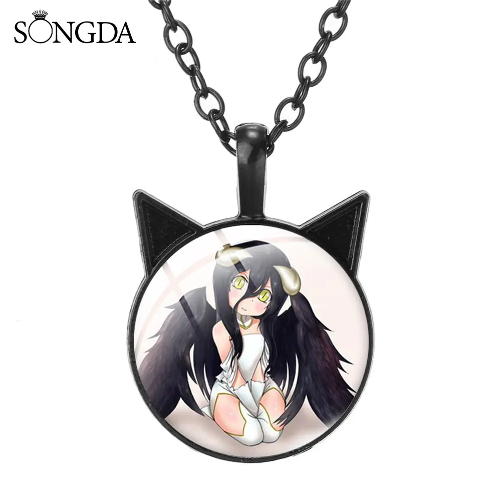 Япония персонаж аниме Overlord кулон ожерелье в виде кошачьих ушей художественной