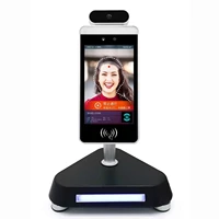 professional auto 8 inch smart face recognition security system accurate camera face recognition access control machine
