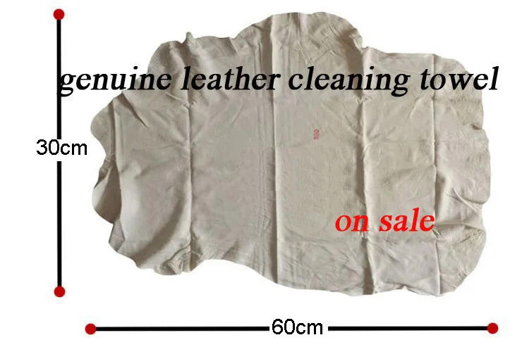 

New Natural Chamois Leather Car Cleaning Cloth Microfiber Suede Absorbent Washing Towel Auto Care Styling Tools 30x60cm