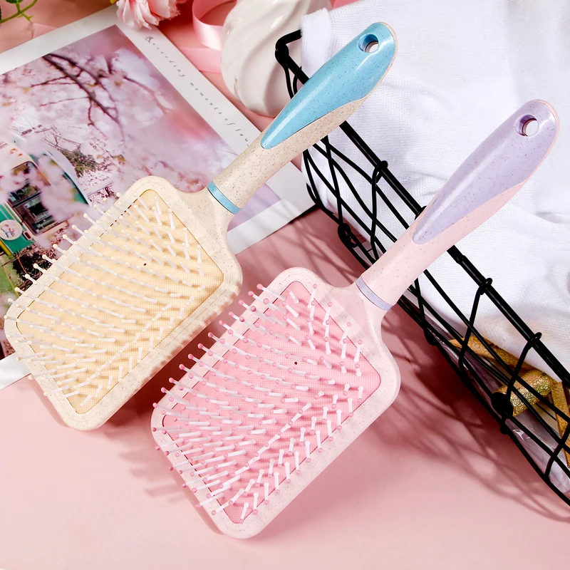 

Airbag Wheat Straw Large Hair Comb INS-style Massage Hairbrush Women Haircare Styling Tool For Hairdressers Barber Accessories