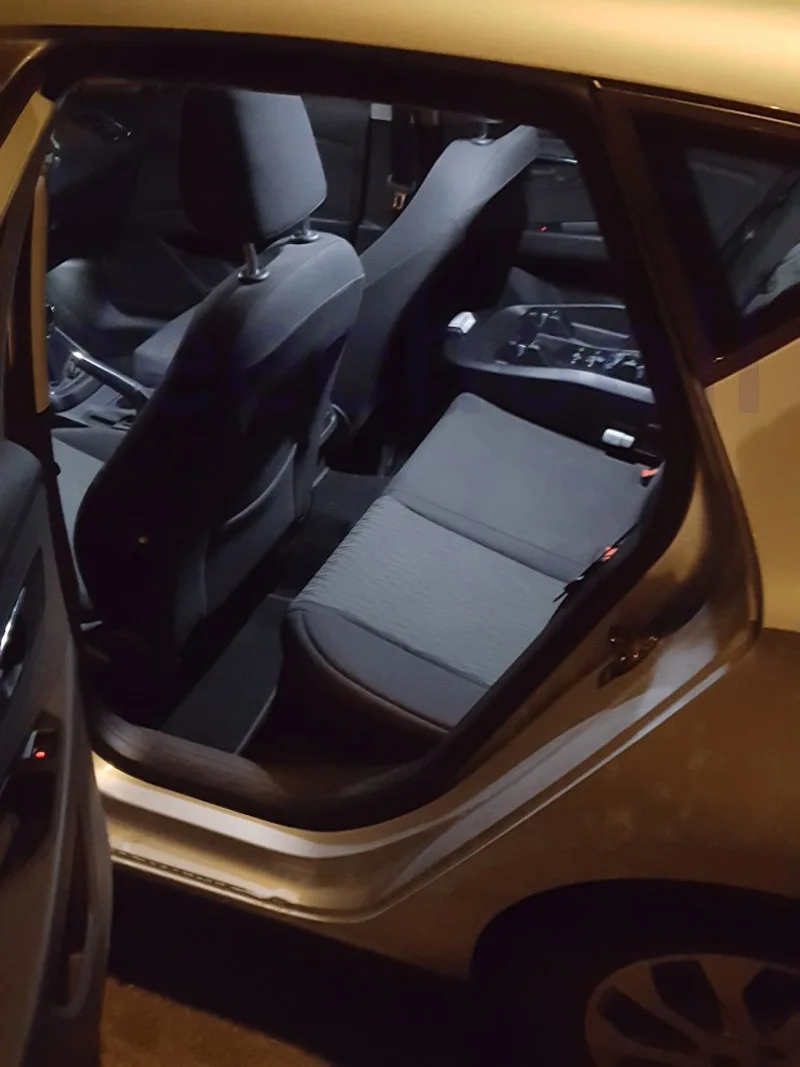 Комплект из 9 светодиодных ламп чистого белого цвета для номерного знака +