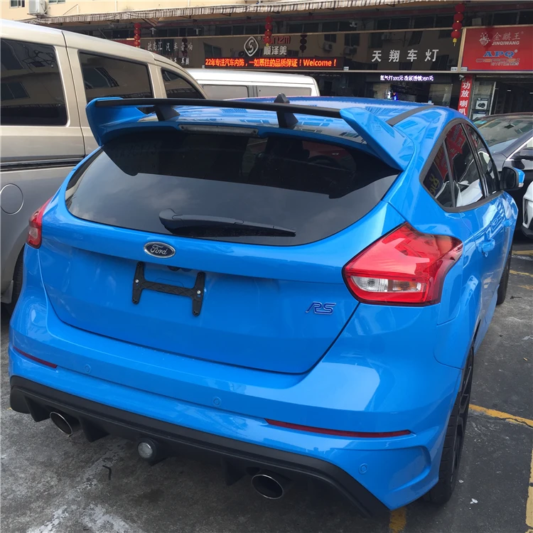 Для Ford Focus спойлер RS высокое качество абс материал заднее крыло автомобиля