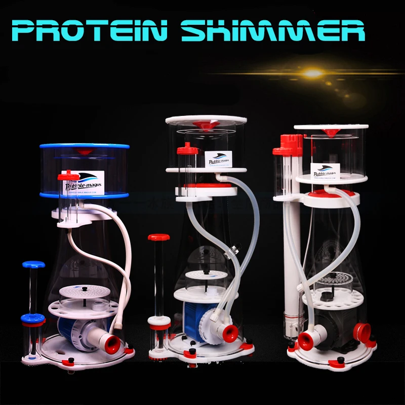 Кривая 9+ аквариум protain Skimmer морской аквариум аксессуары для аквариумов фильтр насос риф аквариумный скиммер рыбный фильтр 900-1500L