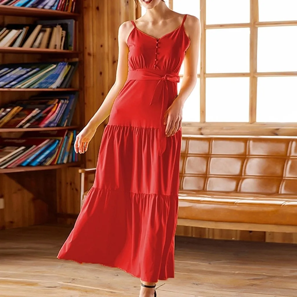 Модное женское летнее длинное платье повседневное свободное сексуальное